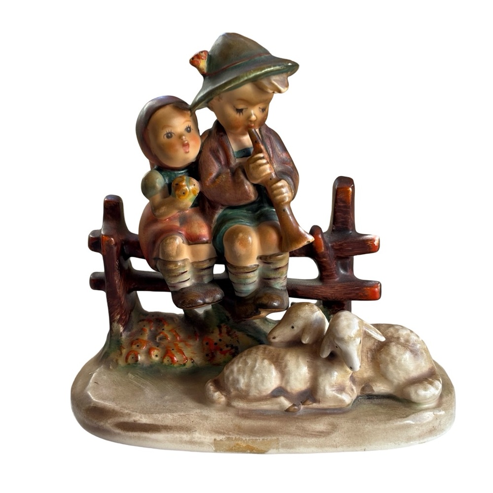 Vintage‎ Early Version MJ Hummel Gobble "EVENTIDE" Figurine GERMANY #99